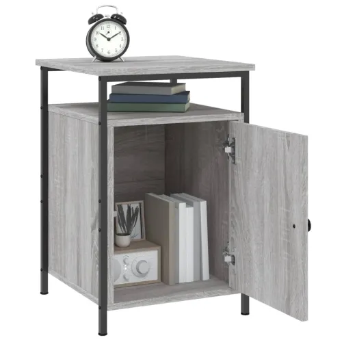 Noćni ormarići 2 kom boja hrasta 40x42x60 cm konstruirano drvo - Sivi hrast sonoma 2 Cijena