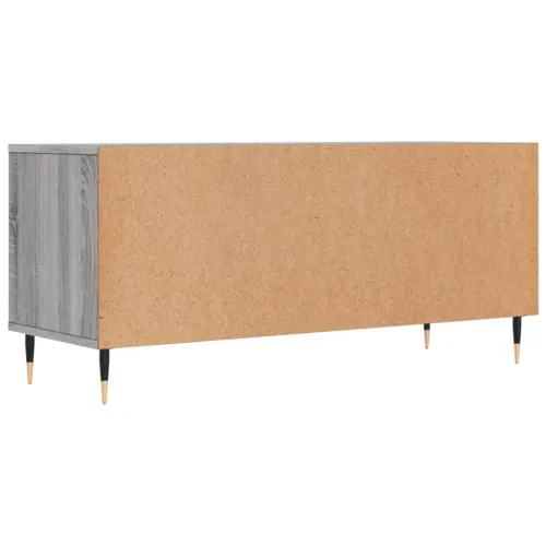 TV ormarić sivi Sonoma 100x34,5x44,5cm konstruirano drvo - Sivi hrast sonoma 1 Cijena