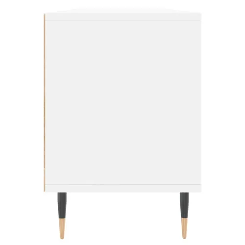 TV ormarić bijeli 150x30x44,5 cm od konstruiranog drva - Bijela 1 Cijena