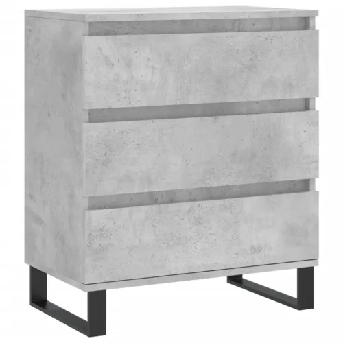 Komoda siva boja betona 60x35x70 cm od konstruiranog drva - Beton siva 1 Cijena
