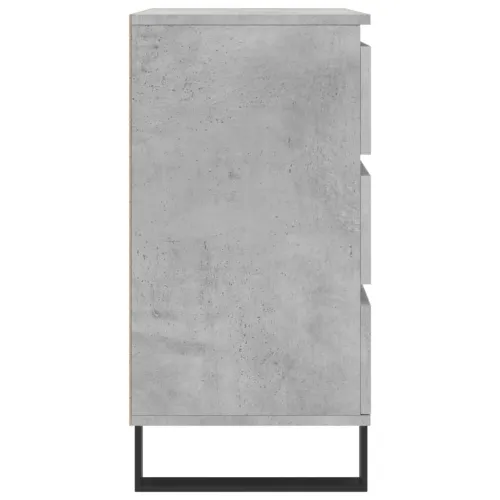 Komoda siva boja betona 60x35x70 cm od konstruiranog drva - Beton siva 1 Cijena