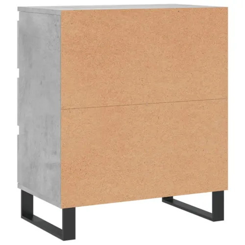 Komoda siva boja betona 60x35x70 cm od konstruiranog drva - Beton siva 1 Cijena