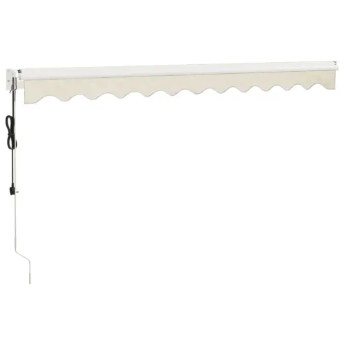 Automatska tenda na uvlačenje krem 3,5 x 2,5 m - Krem 3,5 x 2,5 m s bijelim okvirom Cijena