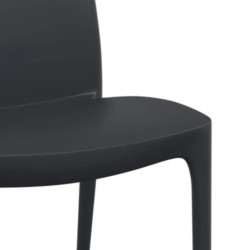Vrtne stolice 2 kom antracit 50 x 46 x 80 cm od polipropilena - Antracit Cijena