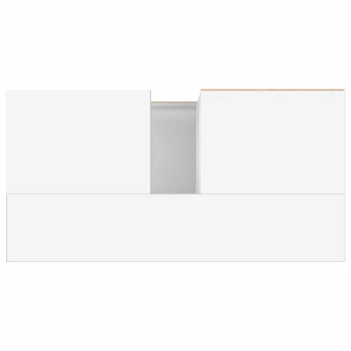 Kupaonski ormarić bijeli 65 x 33 x 60 cm od konstruiranog drva - Bijela 1 1 1 Cijena