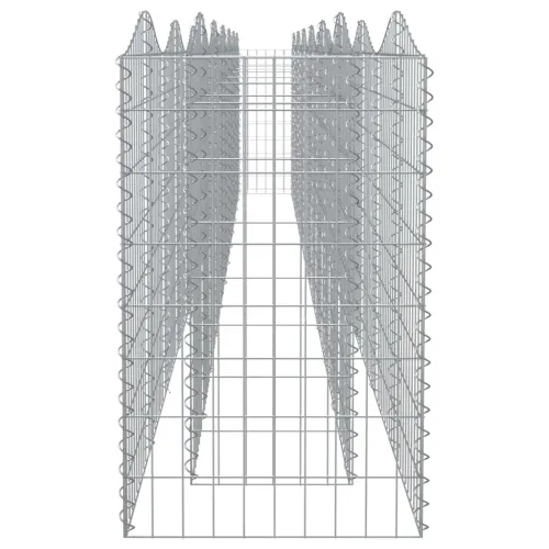 Lučna gabionska povišena gredica 600x50x100cm pocinčano željezo - 600 x 50 x 100 cm Cijena