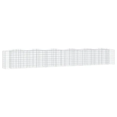 Lučna gabionska povišena gredica 600x50x100cm pocinčano željezo - 600 x 50 x 100 cm Cijena