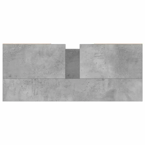 Kupaonski ormarić boja betona 80x33x60 cm od konstruiranog drva - Beton siva Cijena