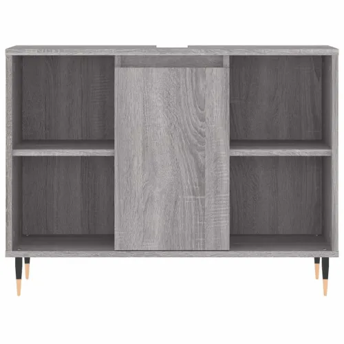 Kupaonski ormarić siva boja hrasta 80 x 33 x 60 cm drveni - Sivi hrast sonoma 1 1 Cijena