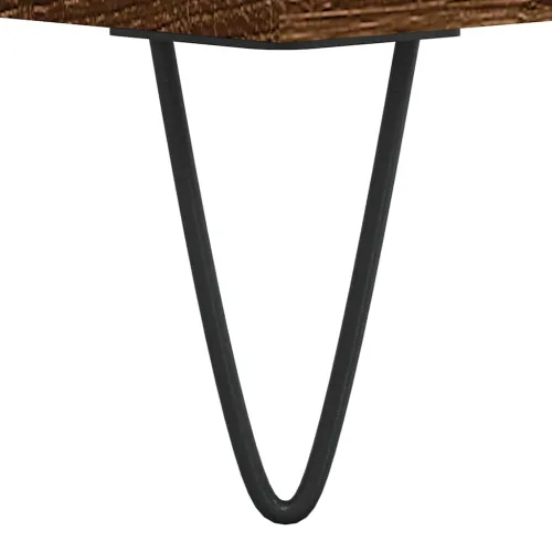Ormarić za Lavabo - Umivaonik smeđa boja hrasta 80x33x60 cm drveni - Smeđi hrast Cijena