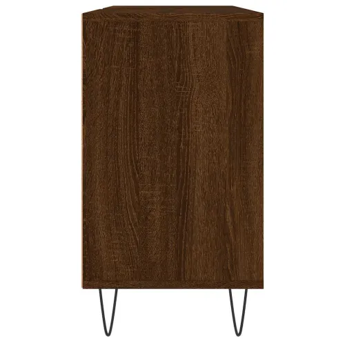 Ormarić za Lavabo - Umivaonik smeđa boja hrasta 80x33x60 cm drveni - Smeđi hrast Cijena