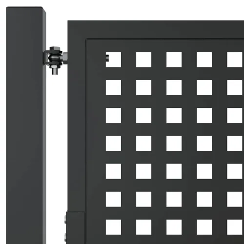 Dvorišna vrata - Vrtna vrata antracit 100x75 cm čelik - 100 x 75 cm Cijena