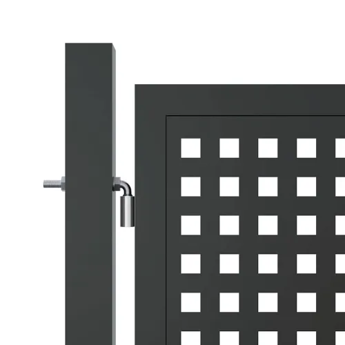 Dvorišna vrata - Vrtna vrata antracit boje 300x100 cm čelik - 300 x 100 cm Cijena