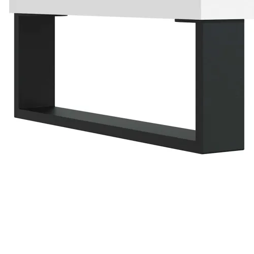 Kupaonski ormarić bijeli 80 x 33 x 60 cm od konstruiranog drva - Bijela Cijena