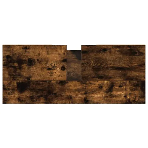 Kupaonski ormarić boja dimljenog hrasta 80 x 33 x 60 cm drveni - Dimljeni hrast Cijena
