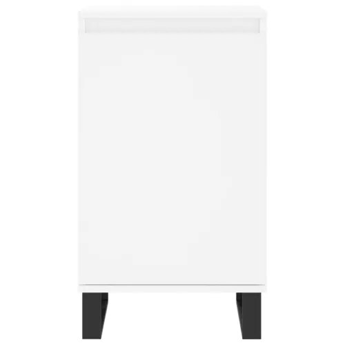 Komode 2 kom bijele 40 x 35 x 70 cm od konstruiranog drva - Bijela 2 Bijela 2 Cijena