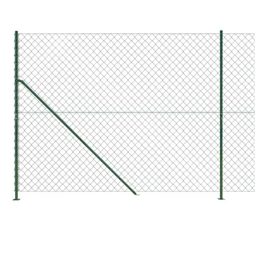 Žičana ograda s prirubnicom zelena 1,4 x 25 m - Zelena 1.4 x 25 m Cijena