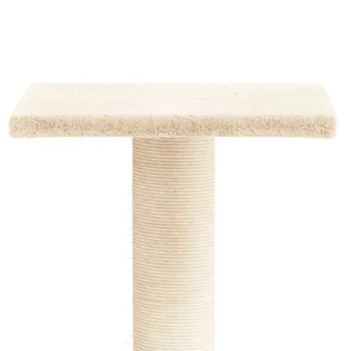 Grebalica za mačke s platformom krem 38 cm - Krema Krema Cijena