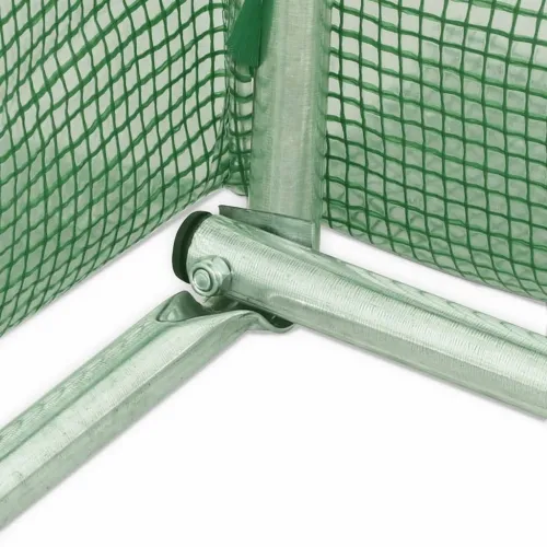 Plastenik s čeličnim okvirom zeleni 60 m² 10 x 6 x 2,85 m - Zelena 10 x 6 x 2.85 m Cijena