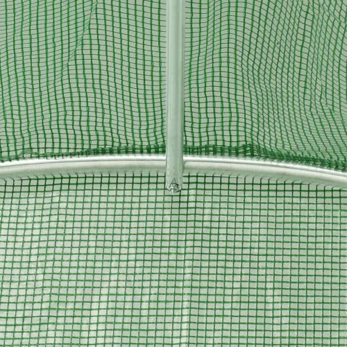 Plastenik s čeličnim okvirom zeleni 72 m² 12 x 6 x 2,85 m - Zelena 12 x 6 x 2.85 m Cijena