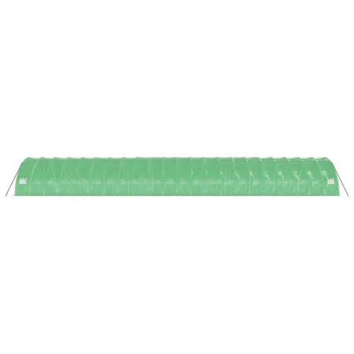 Plastenik s čeličnim okvirom zeleni 132 m² 22 x 6 x 2,85 m - Zelena 22 x 6 x 2.85 m Cijena