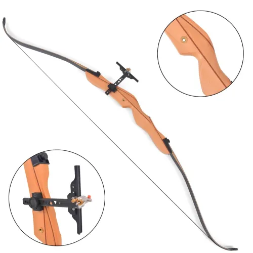 Zakrivljeni Luk za Odrasle 68” 30 lb - Crna 30 lb Cijena