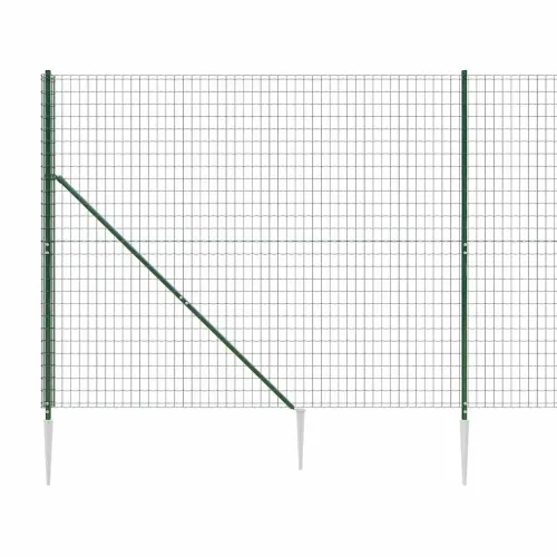 Žičana ograda sa šiljastim držačima zelena 1,6 x 25 m - Zelena 1.6 x 25 m Cijena