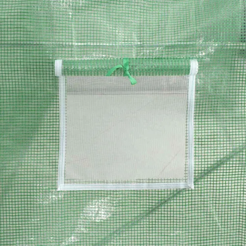 Plastenik s čeličnim okvirom zeleni 96 m² 16 x 6 x 2,85 m - Zelena 16 x 6 x 2.85 m Cijena