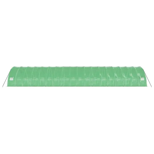 Plastenik s čeličnim okvirom zeleni 108 m² 18 x 6 x 2,85 m - Zelena 18 x 6 x 2.85 m Cijena