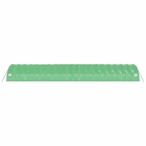 Plastenik s čeličnim okvirom zeleni 120 m² 20 x 6 x 2,85 m - Zelena 20 x 6 x 2.85 m Cijena