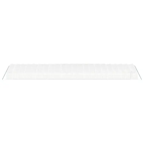 Plastenik s čeličnim okvirom bijeli 132 m² 22 x 6 x 2,85 m - Bijela 22 x 6 x 2.85 m Cijena