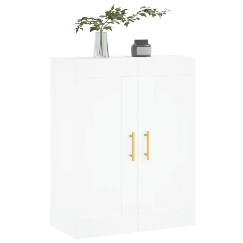 Zidni ormarić bijeli 69,5 x 34 x 90 cm od konstruiranog drva - Bijela 1 Cijena