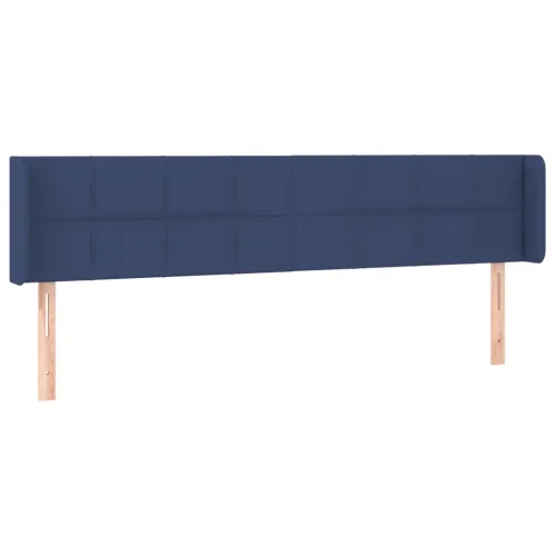LED uzglavlje plavo 183x16x78/88 cm od tkanine - Plava 183 x 16 x 78/88 cm Cijena