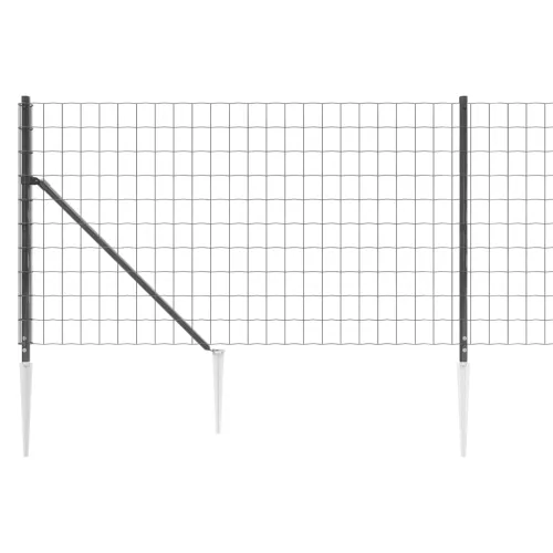Žičana ograda sa šiljastim držačima antracit 0,8x10 m - Antracit 0.8 x 10 m Cijena