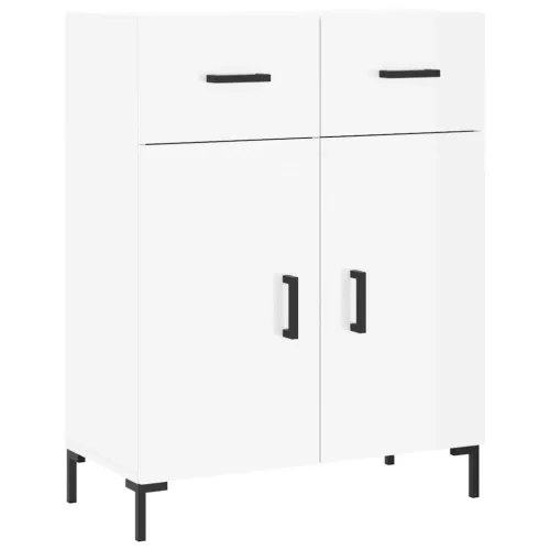 Komoda sjajna bijela 69,5x34x90 cm od konstruiranog drva - Visoko sjajno bijela 1 Visoko sjajno bijela Cijena