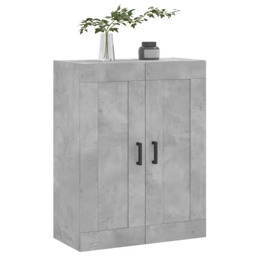 Zidni ormarić siva boja betona 69,5x34x90 cm konstruirano drvo - Beton siva 1 Cijena