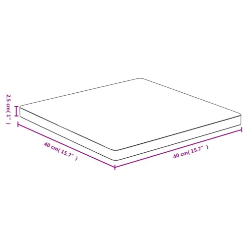 Stolna ploča 40x40x2,5 cm od bambusa - 40 x 40 x 2.5 cm 1 Cijena