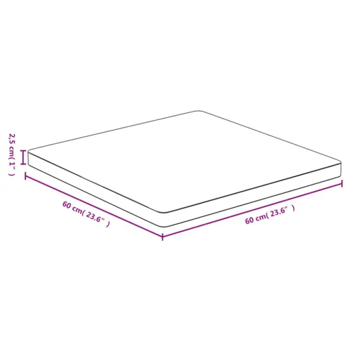 Stolna ploča 60x60x2,5 cm od bambusa - 60 x 60 x 2.5 cm 1 Cijena