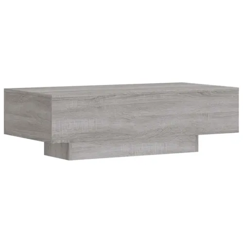 Stolić za kavu boja hrasta 100 x 49,5 x 31 cm konstruirano drvo - Sivi hrast sonoma 1 Sivi hrast sonoma Cijena