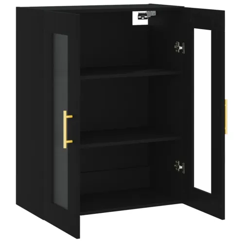 Zidni ormarić crni 69,5 x 34 x 90 cm - Crna 1 Cijena