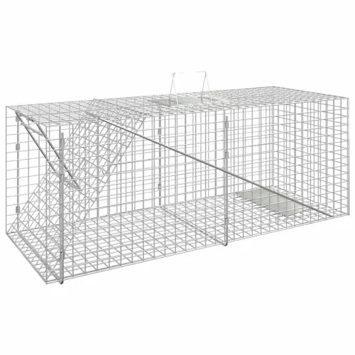 Zamka za životinje 64,5x25x26,5 cm Pocinčano željezo - 64.5 cm 1 64.5 cm Cijena