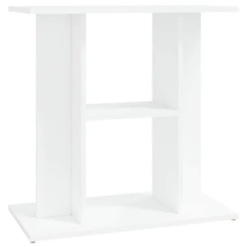 Stalak za akvarij bijeli 60 x 30 x 60 cm od konstruiranog drva - Bijela 60 x 30 x 60 cm Cijena