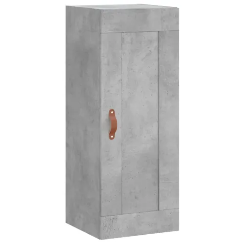 Visoka komoda siva betona 34,5x34x180 cm od konstruiranog drva - Beton siva 1 3 ladice Cijena