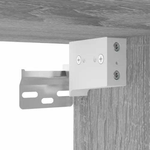 Visoka komoda siva sonome 34,5x34x180 cm od konstruiranog drva - Sivi hrast sonoma 1 3 ladice Cijena