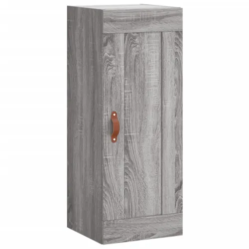Visoka komoda siva sonome 34,5x34x180 cm od konstruiranog drva - Sivi hrast sonoma 1 3 ladice Cijena