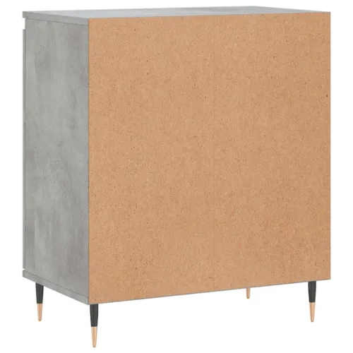 Komoda siva boja betona 60x35x70 cm od konstruiranog drva - Beton siva 1 Cijena