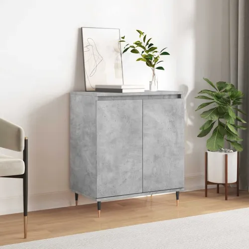 Komoda siva boja betona 60x35x70 cm od konstruiranog drva - Beton siva 1 Cijena
