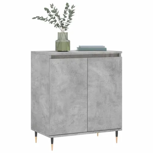 Komoda siva boja betona 60x35x70 cm od konstruiranog drva - Beton siva 1 Cijena