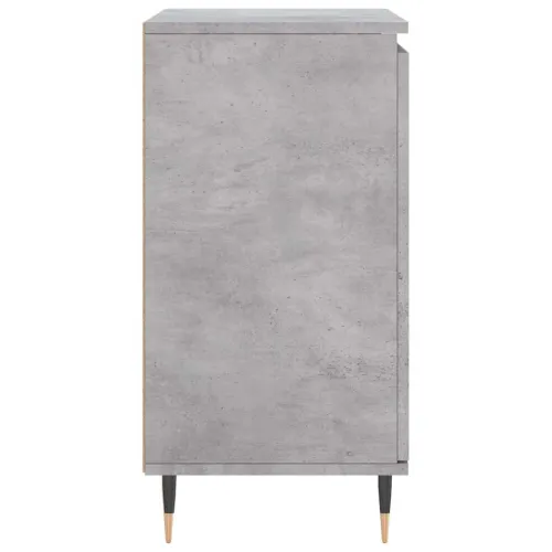 Komoda siva boja betona 60x35x70 cm od konstruiranog drva - Beton siva 1 Cijena