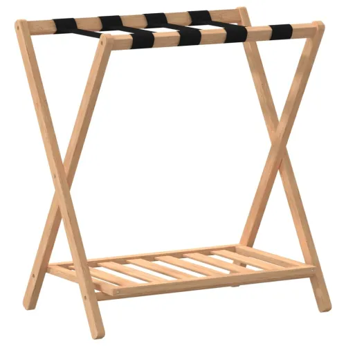 Stalak za prtljagu 68 x 38 x 58 cm od bambusa Cijena